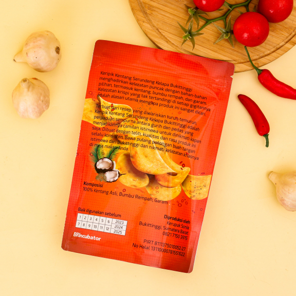 Keripik Kentang Serundeng