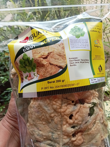 Keripik bayem by snack Ibuku