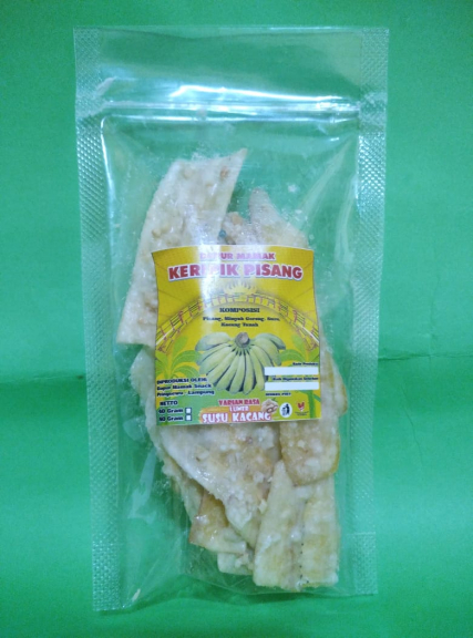 KERIPIK PISANG DAPUR MAMAK SNACK RASA SUSU LUMER KACANG