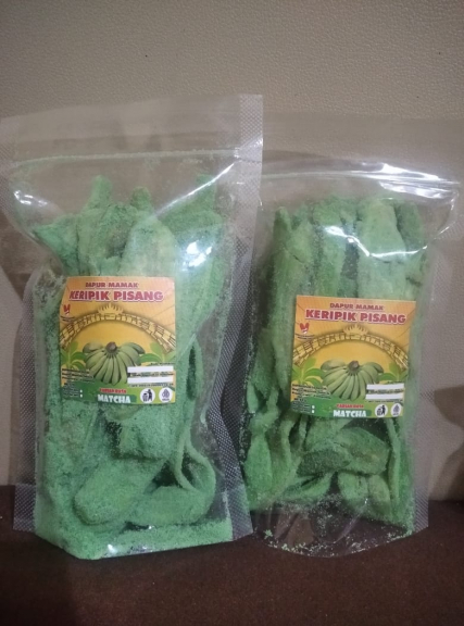 KERIPIK PISANG DAPUR MAMAK SNACK RASA MATCHA