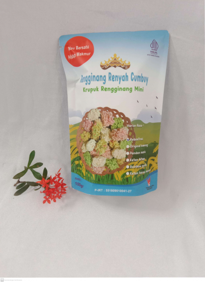 Rengginang mini trasi