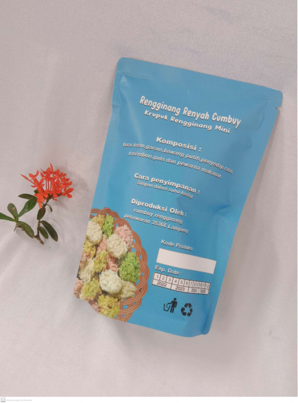 Rengginang mini trasi