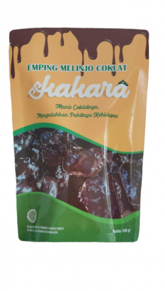 Emping Melinjo Coklat