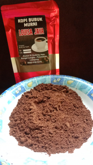 Kopi bubuk murni Louisa jaya 