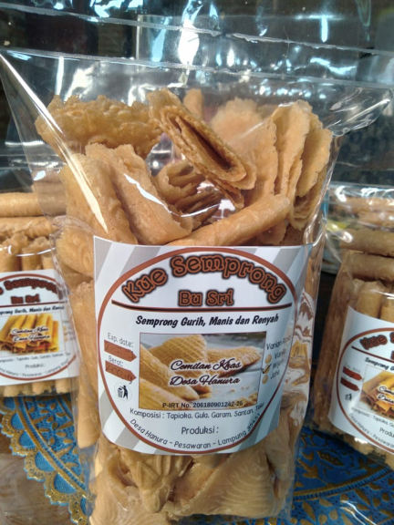 Kue semprong bu sri