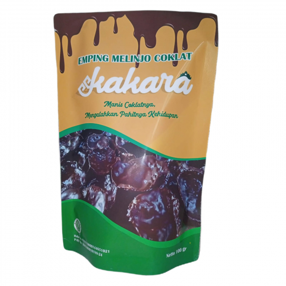 Emping Melinjo Coklat