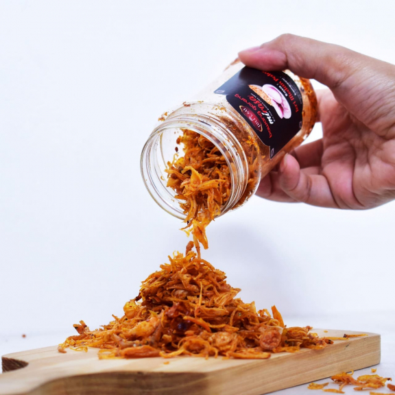 Haturasa Bawang goreng Teri Pedas 50gr