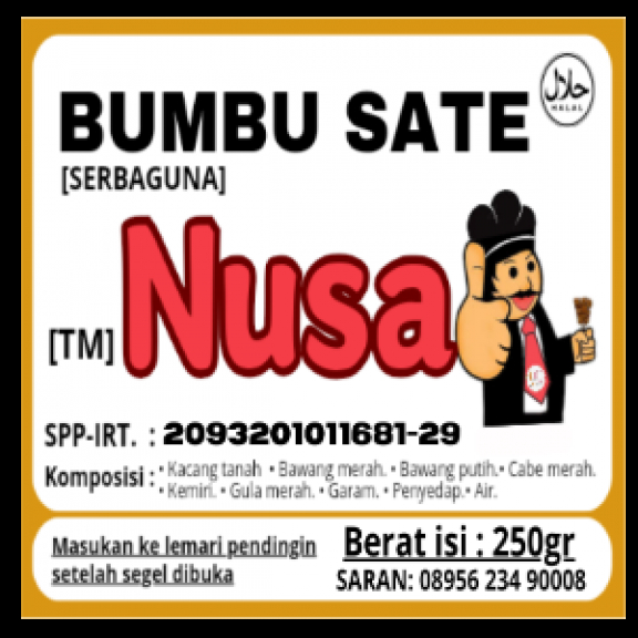 Bumbu Sate Nusa serbaguna 