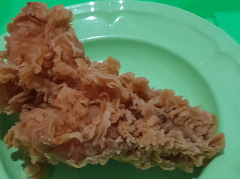 Paket nasi bok fried chiken 