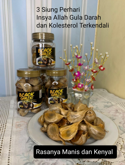 Telur Asin Pangon dan Black Garlic Bawang Kating 