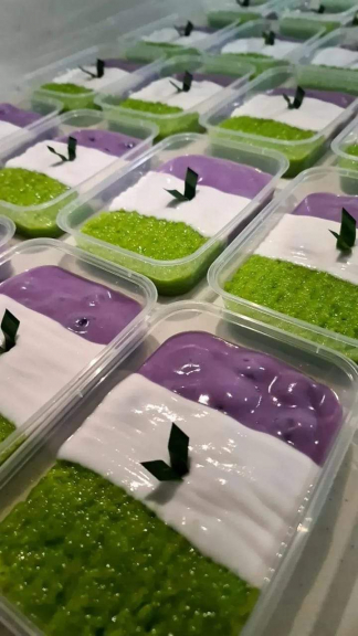 Candil Ubi Ungu Ketan Pandan