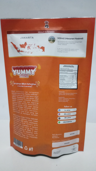 Jamur crispy yummy addicted 