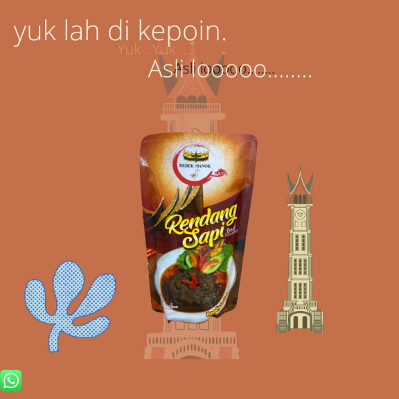 Rendang Sapi Kemasan