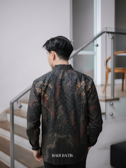 Kemeja Batik Pria Katun Lengan Panjang