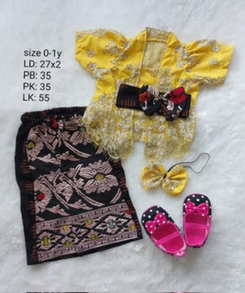 Divya kebaya bali anak