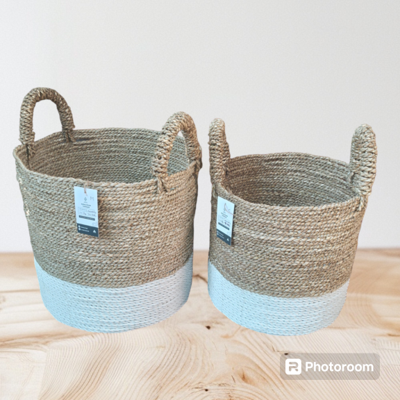 Keranjang loundry serat alam