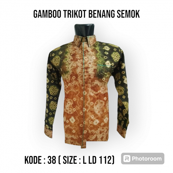 Kemeja Pria Gamboo Trikot Semok
