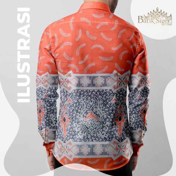 Batik Tulis motif Lampung bahan Katun 240 x 110 cm