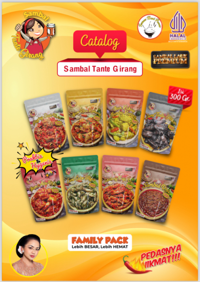 SAMBAL TANTE GIRANG ALL VARIAN