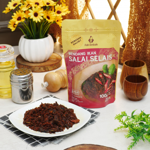 Rendang ikan khas riau