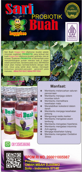 Sari Buah Anggur Bali 