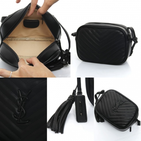 ysl so black sling bag 5309 (yr)