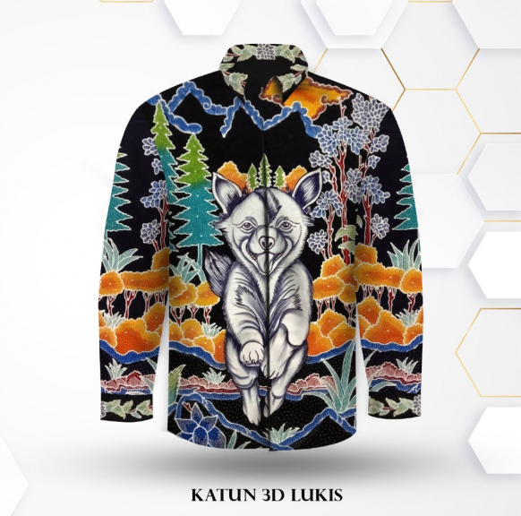 Kain batik tulis lukis tradisional katun primisima 