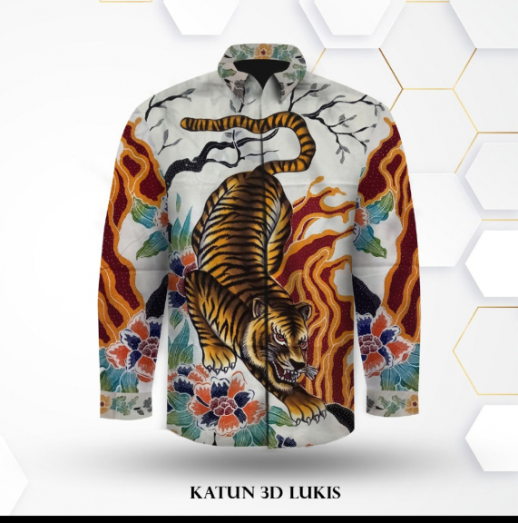 Kain batik tulis lukis tradisional katun primisima 