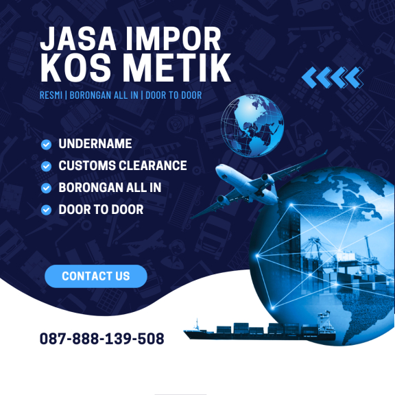 JASA IMPORT EXPORT KOSMETIK