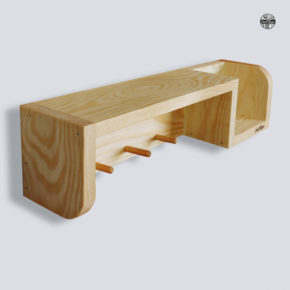 Gantungan Baju Kayu Hook Kapstok