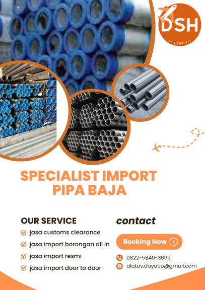 JASA IMPORT PIPA BAJA