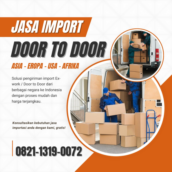 Jasa Import Barang Door to Door dari China