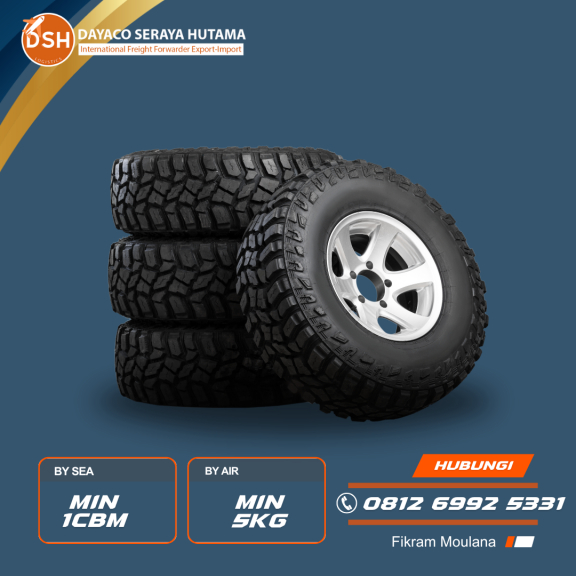 Jasa Import Borongan Ban Asia Eropa