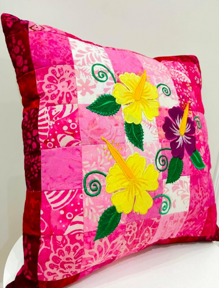 Sarung Bantal Batik Bordir