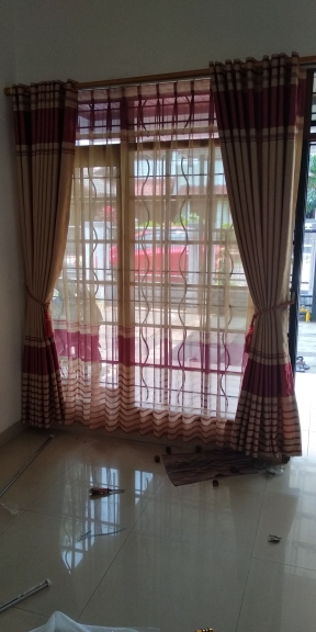 gorden lokal dan import free ukur dan pasang