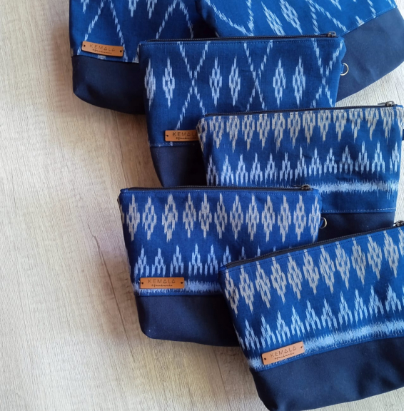 MIMOSA POUCH BIRU