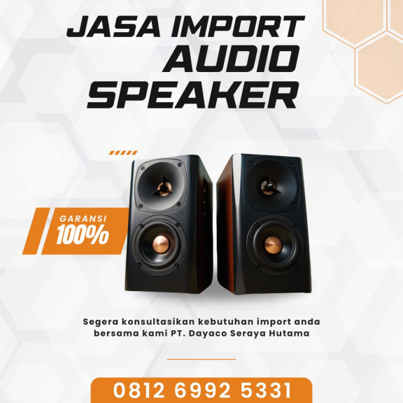 Jasa Import Speaker