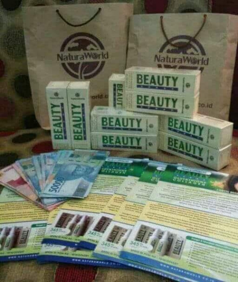 Natura beauty spray + pil pink magic