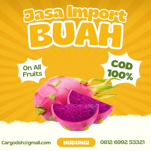 Jasa Import Buah 