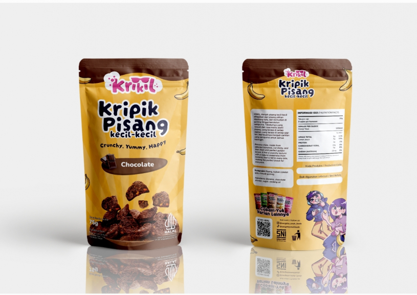 Krik8l banana chips