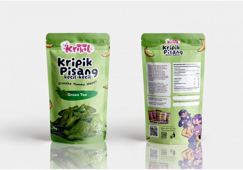 Krik8l banana chips