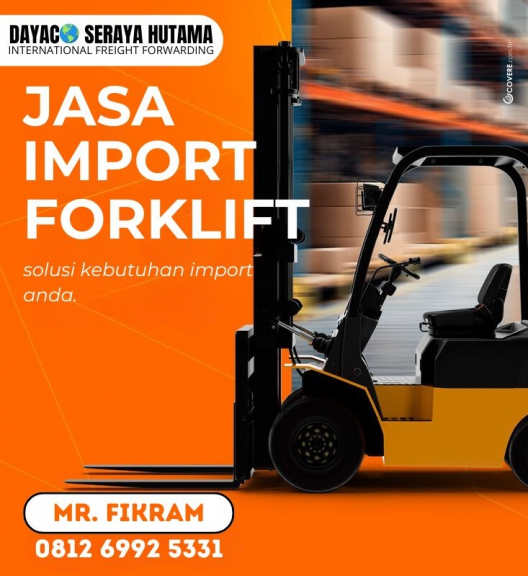 Jasa Import Forklift Borongan All In