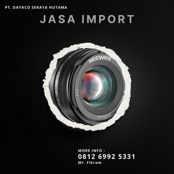 Jasa Import Lensa Camera