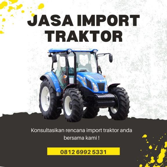 Jasa Import Traktor dan Mini Traktor