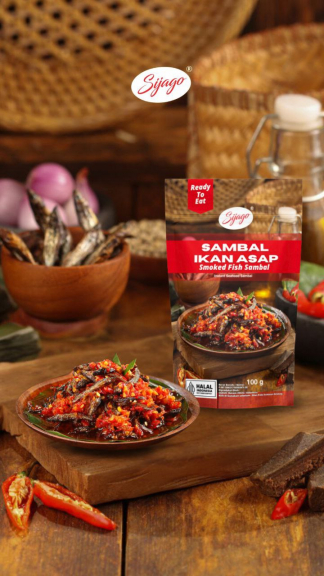 Sambal Ikan Asap Teri Sijago 