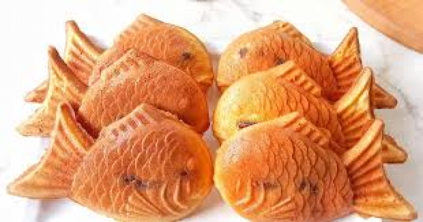 Kue ikan taiyaki bungeoppang