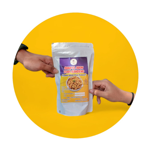 Sumpia abon duri bandeng