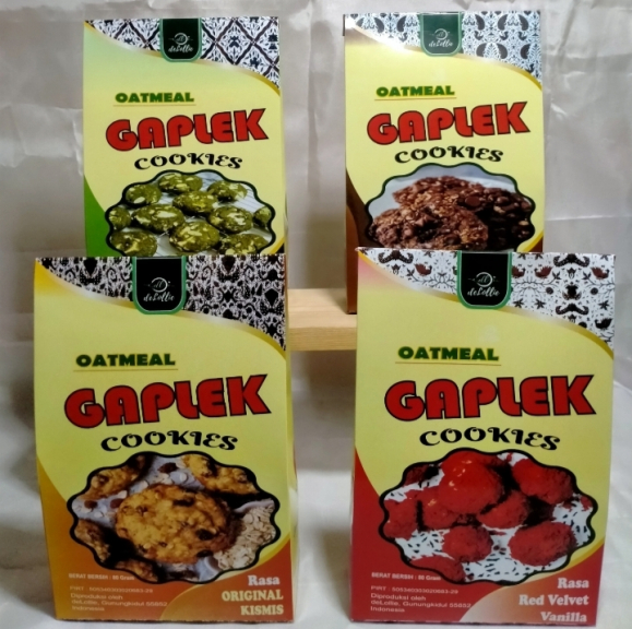 Oatmeal gaplek cookies