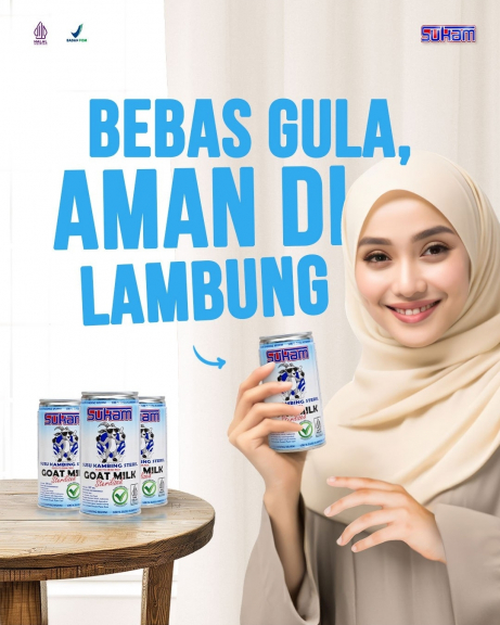 SUKAM SUSU KAMBING STERIL