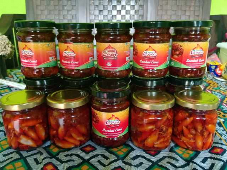 Grombyang Dapoer emen dan sambal Dapoer emen
